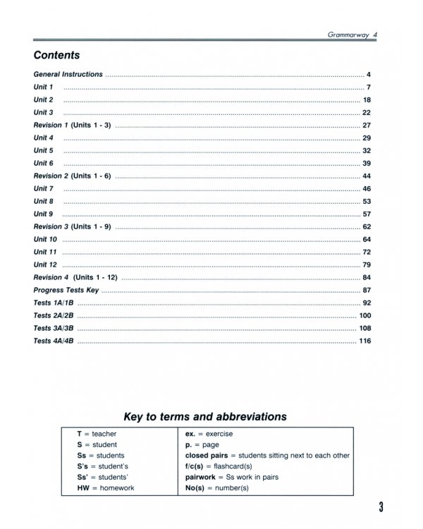 Grammarway 4. Teacher's Book. Intermediate