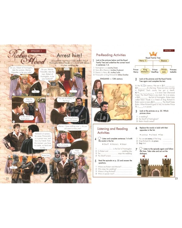 Click on 1: Student's Book