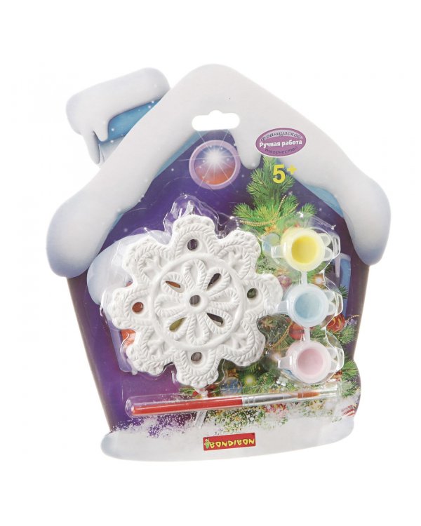 Набор для творчества. Ёлочные украшения. Снежинка