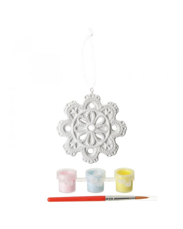 Набор для творчества. Ёлочные украшения. Снежинка