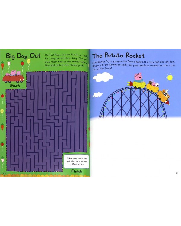 Peppa Pig Super Stickers. Activity Book