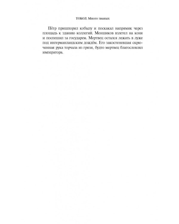 Тобол. Много званых. Роман-пеплум