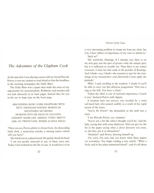 Poirot's Early Cases