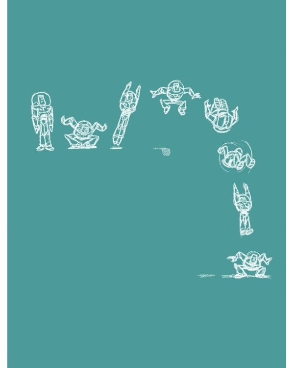 Скетчбук аниматора от Pixar