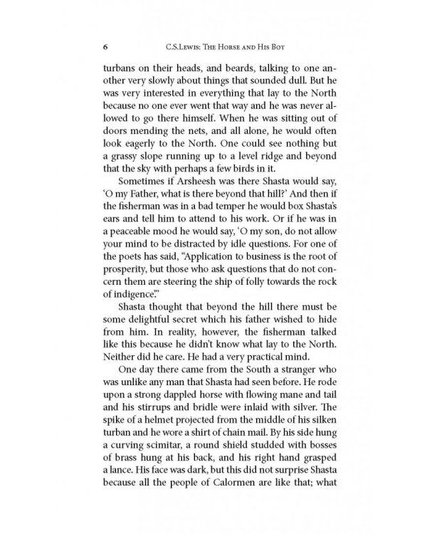 Хроники Нарнии. Конь и его мальчик