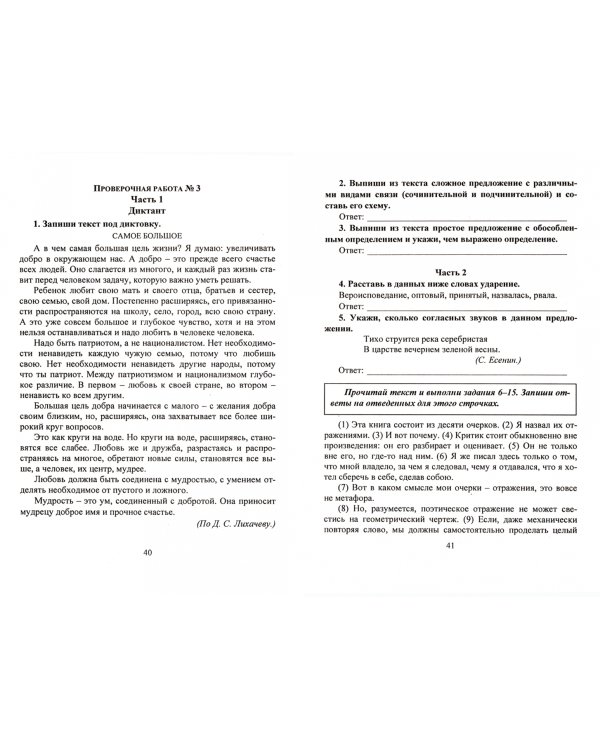 Подготовка к Всероссийским итоговым проверочным работам по русскому языку. 10 класс. ФГОС