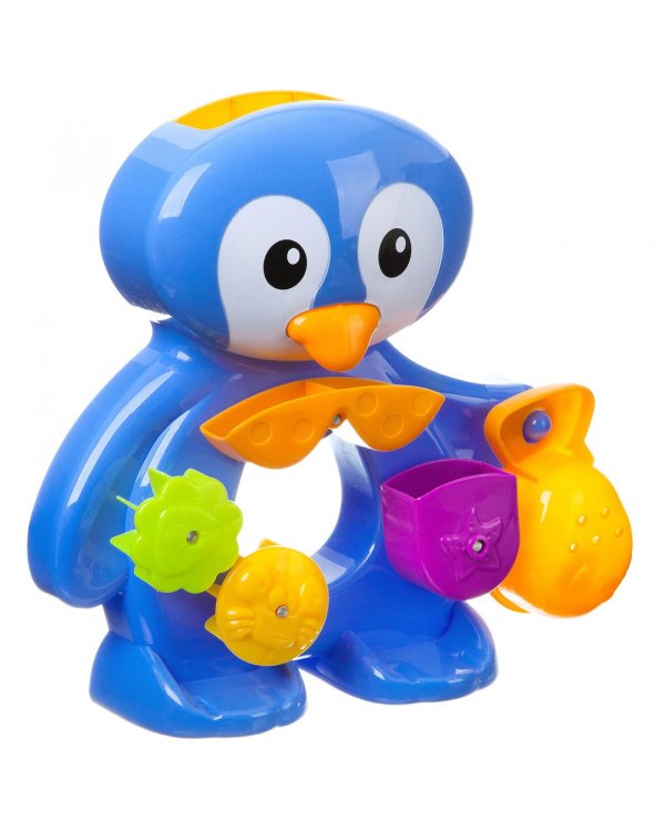 Игрушка для купания. Мельница. Пингвин