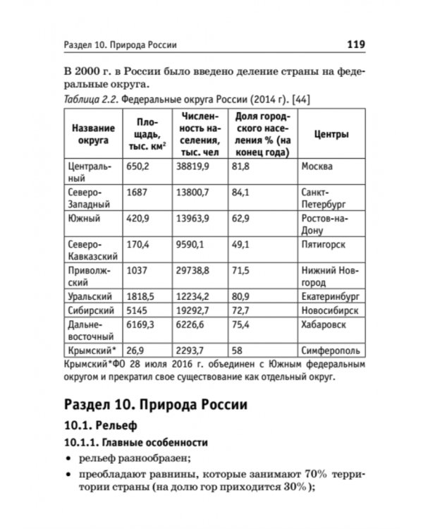 Краткий справочник по географии