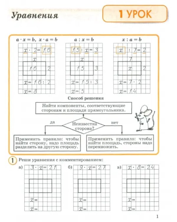 Математика. 2 класс. Учебное пособие (учебник-тетрадь). В 3-х частях. Часть 3. ФГОС НОО