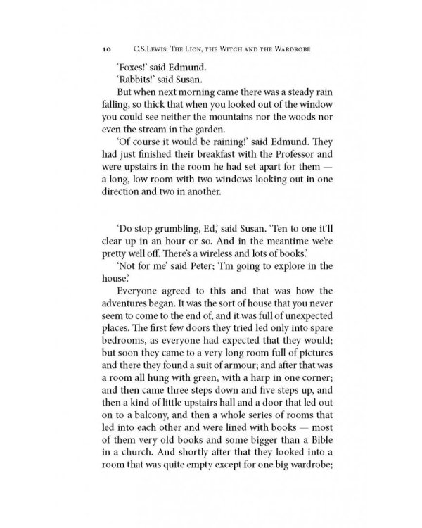 Хроники Нарнии. Лев, Колдунья и платяной шкаф