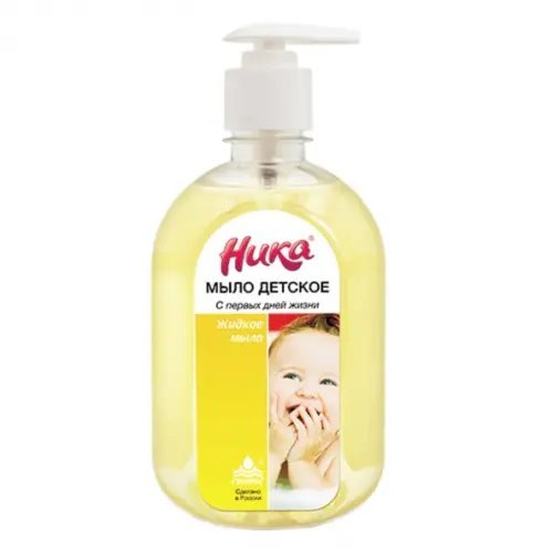 Жидкое детское мыло "Ника. С первых дней жизни", 500 мл