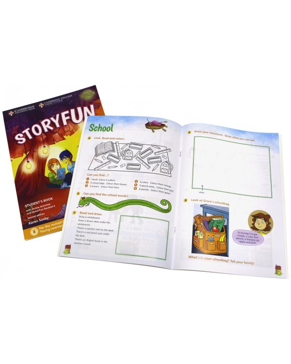 Storyfun for Starters. Level 2. Student's Book with Online Activities and Home Fun Booklet 2 (количество томов: 2) 