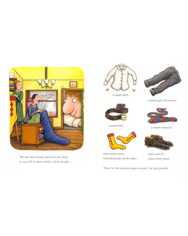 The Smartest Giant in Town. Board book