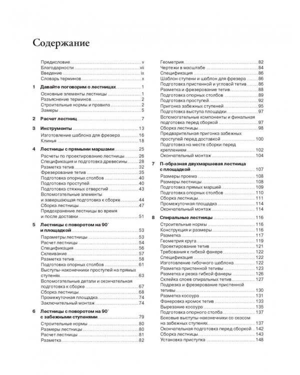 Работы по дереву. Лестницы от А до Я. Исчерпывающее руководство