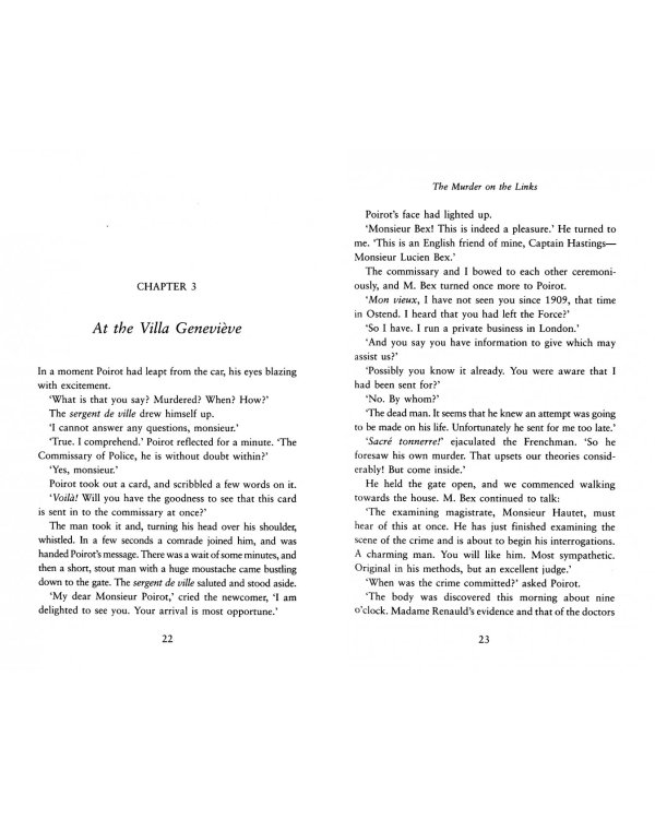 The Murder on the Links