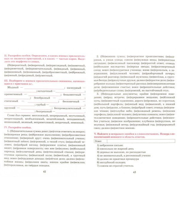 Русский язык. 6 класс. Тренажер по орфографии и пунктуации
