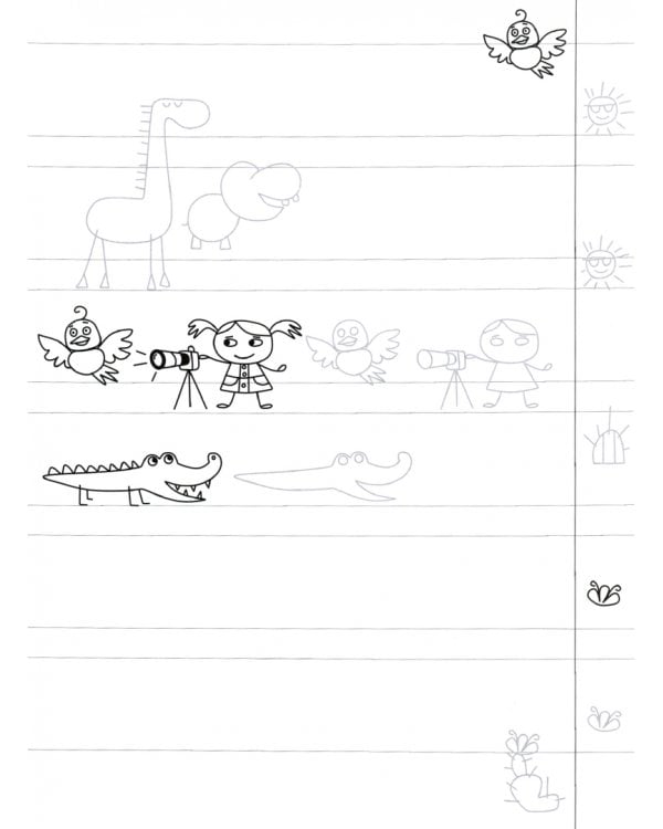 Кукараки в мире животных. Нескучные прописи