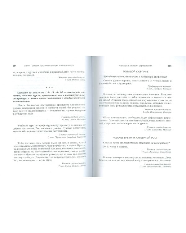 Хроники карьеры: взгляд изнутри. Профессионалы о хорошем и плохом в своих профессиях