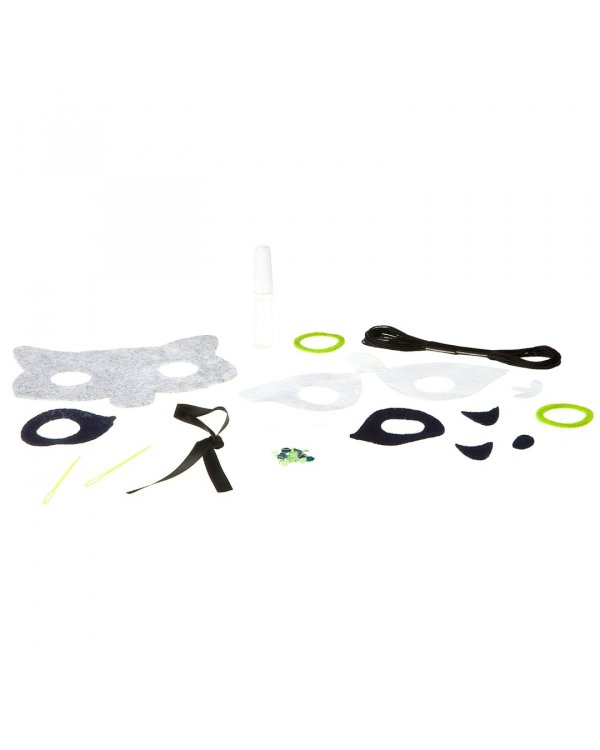 Маска из фетра. Енот