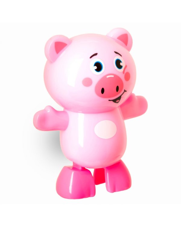 Пластиковая игрушка для ванны. Поросёнок