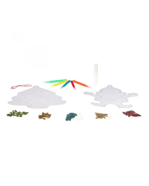 Творчество с Буки. Ёлочные украшения из бумаги