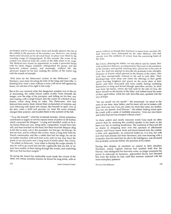 The Last of the Mohicans