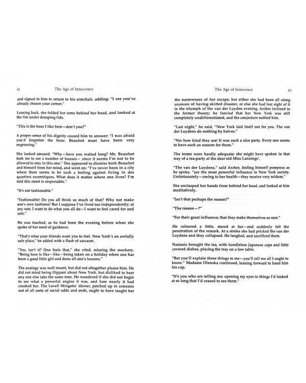 The Age of Innocence