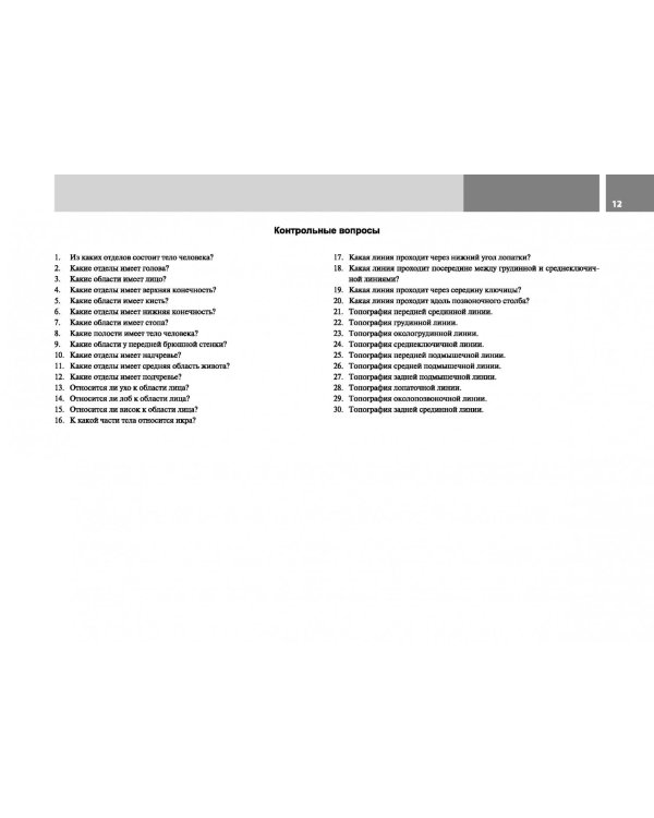 Анатомия человека в графологических структурах