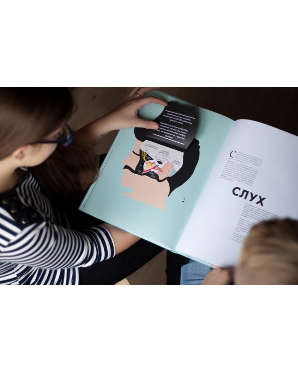 Анатомия. Интерактивный атлас с клапанами и резными иллюстрациями