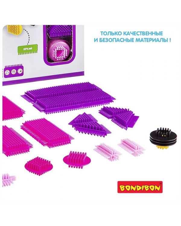 Конструктор. Ежик-машина, 31 деталь