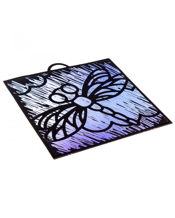 Гравюра-витраж. Стрекоза