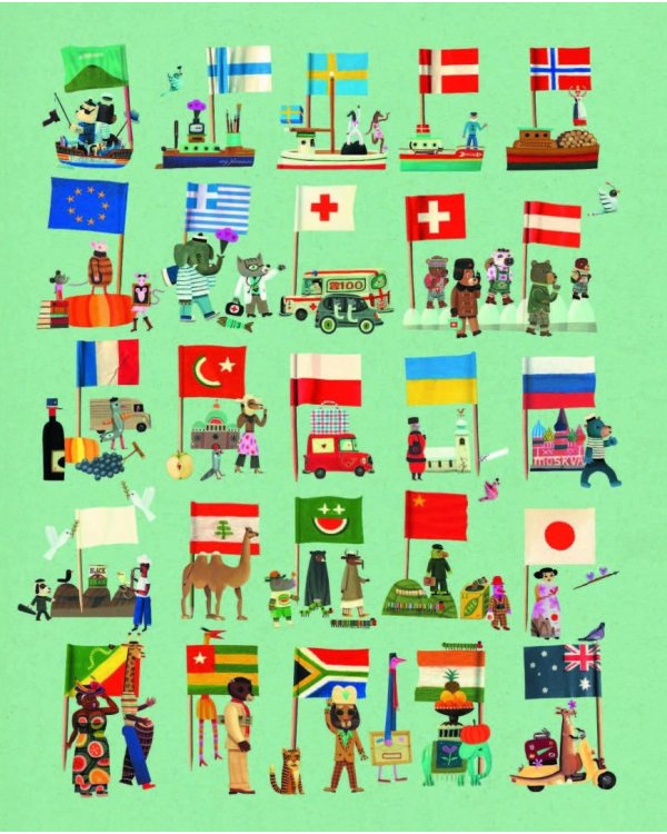 Весь мир в картинках. Самый веселый иллюстрированный словарь. Виммельбух