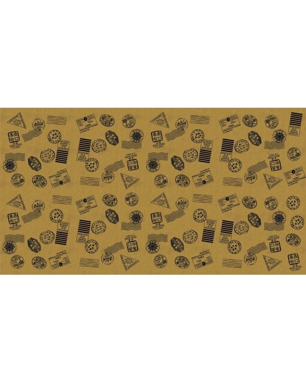 Бумага для упаковки подарков и скрапбукинга (красная), 46х85 см