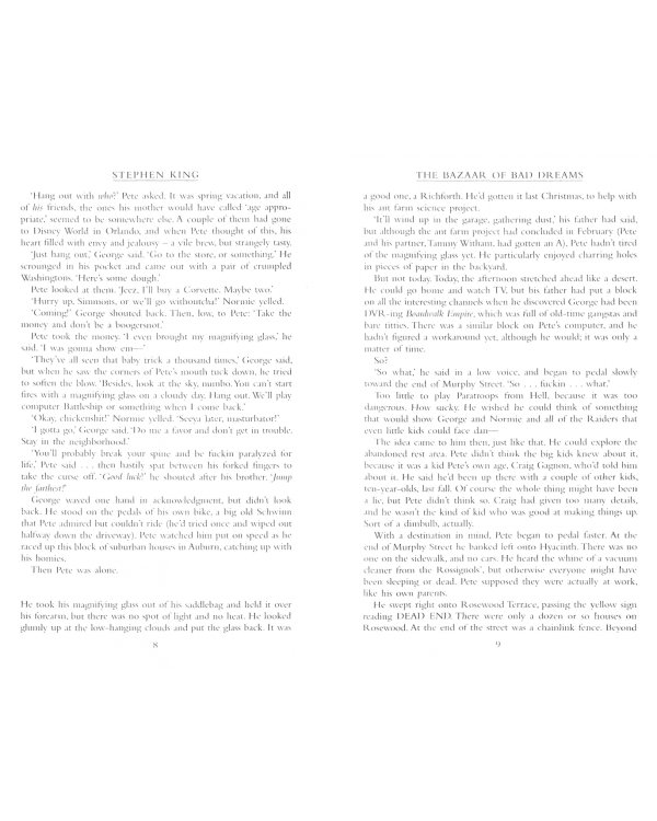 The Bazaar of Bad Dreams