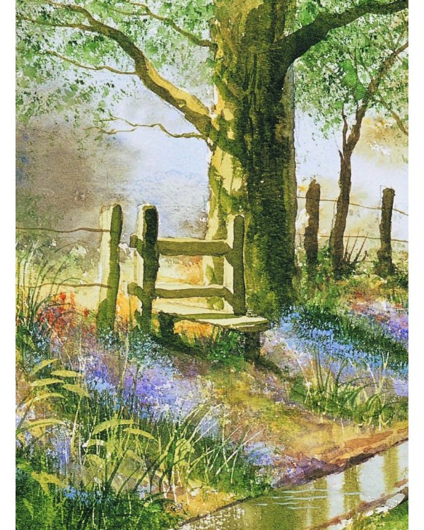 Акварельные пейзажи. Основы, техники, эксперименты