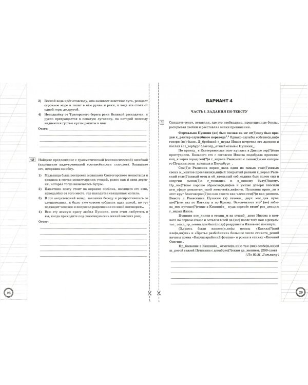 ВПР. Русский язык. 9 класс. Практикум по выполнению типовых заданий. ФГОС