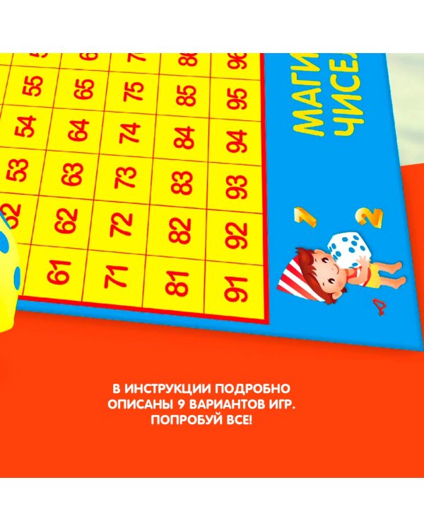 Обучающая игра-ходилка. Магия чисел