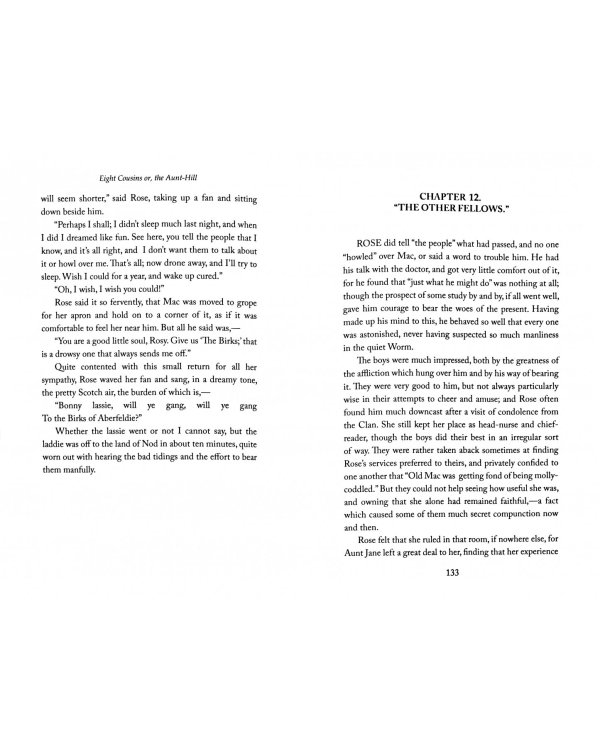 Eight Cousins or, The Aunt-Hill