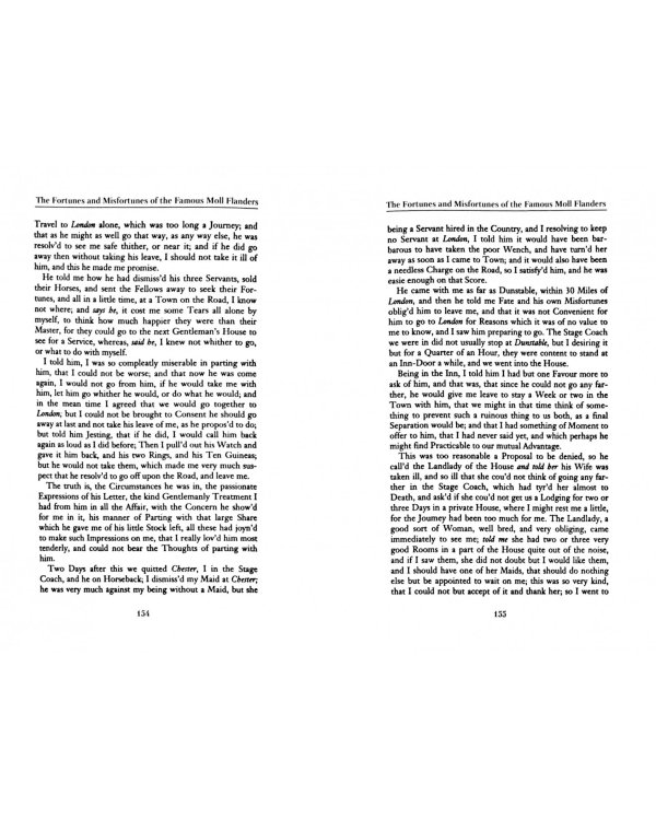 The Fortunes and Misfortunes of the Famous Moll