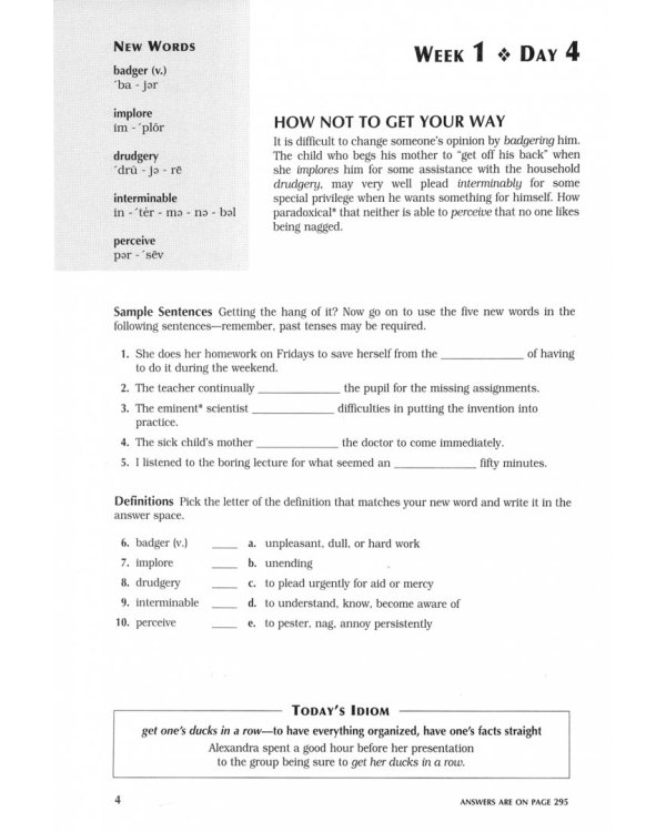 1100 Words You Need to Know