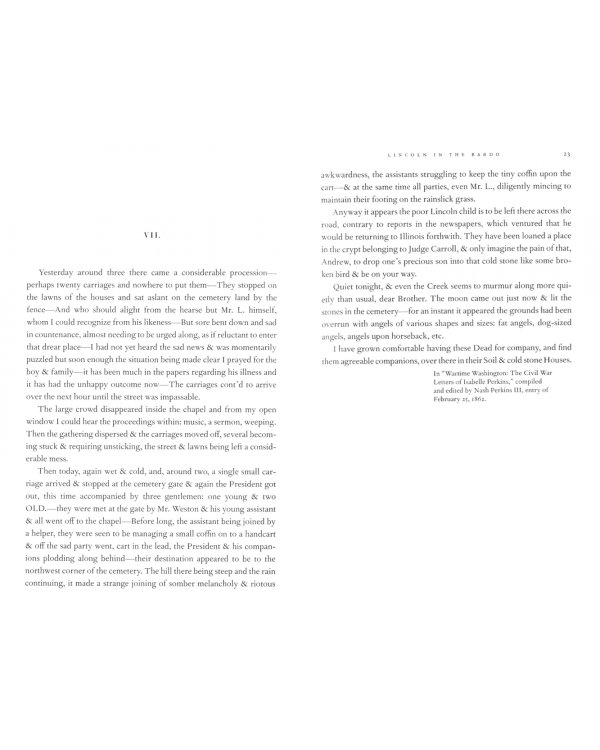 Lincoln in the Bardo (Man Booker Prize'17)