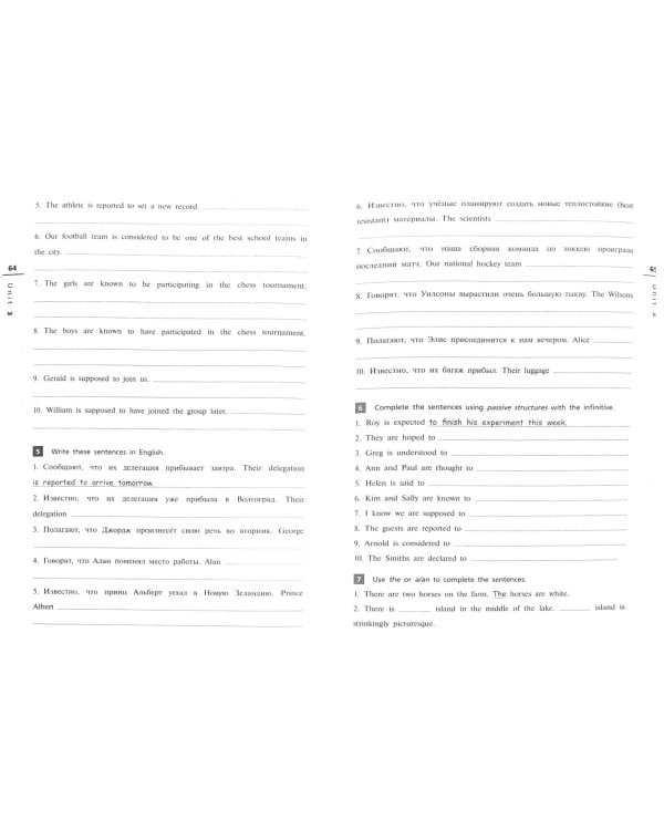 Английский язык. Rainbow English. 10 класс. Базовый уровень. Лексико-грамматический практикум