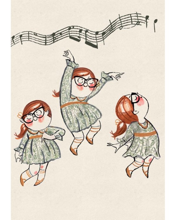 Диана танцует