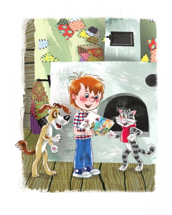 Дядя Фёдор, пёс и кот