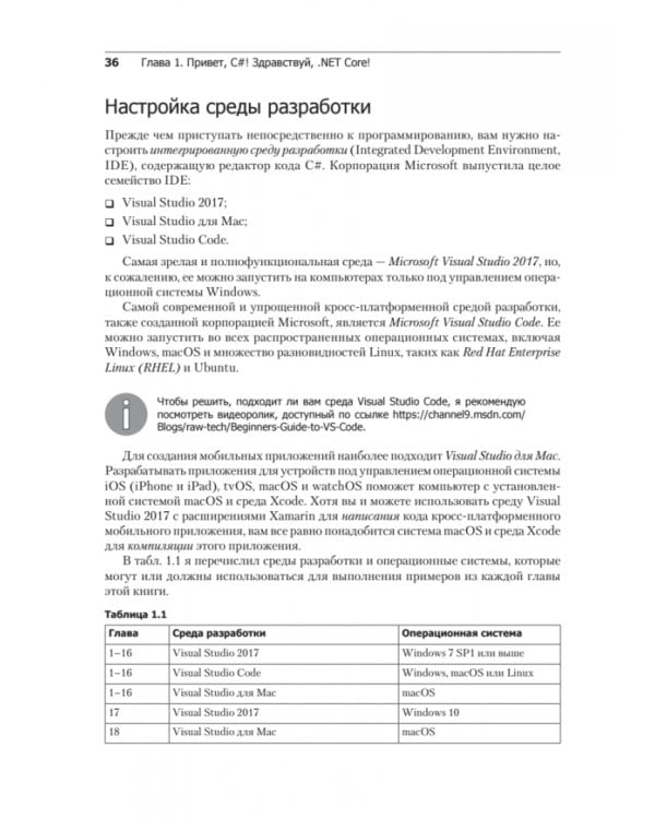 C# 7 и .NET Core. Кросс-платформенная разработка для профессионалов