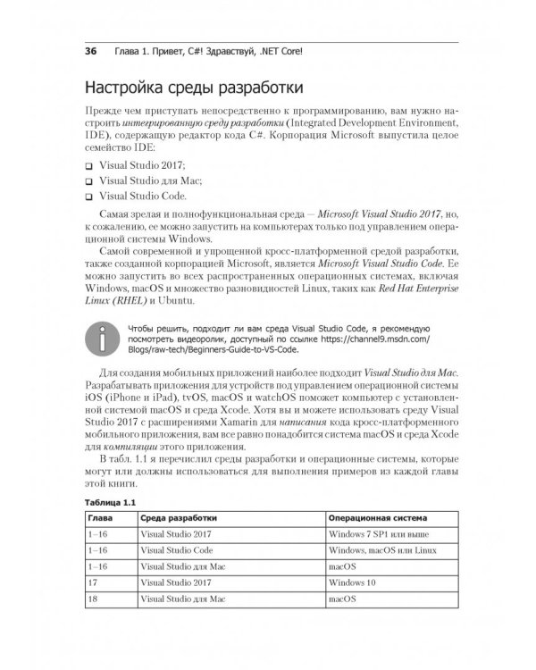 C# 7 и .NET Core. Кросс-платформенная разработка для профессионалов