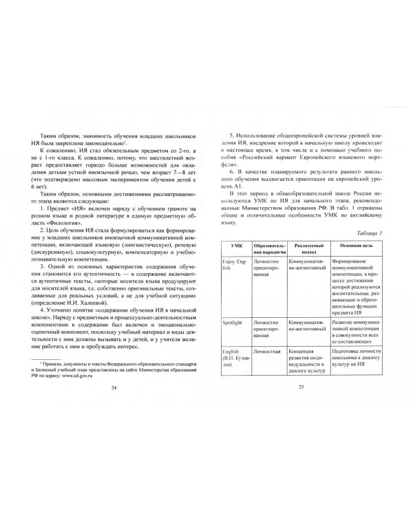 Иностранный язык в начальной школе. Теория и практика. Учебник