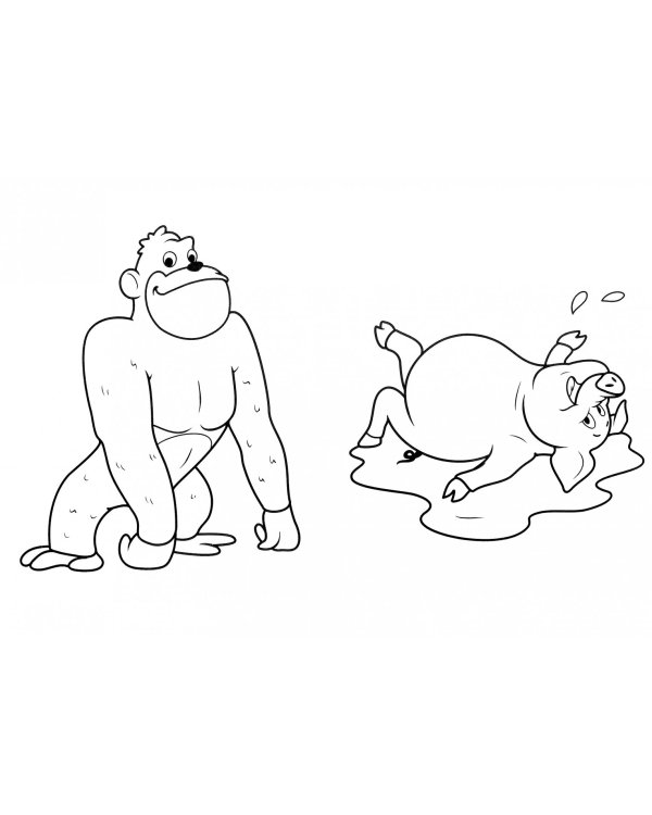 Раскраска "Животные"