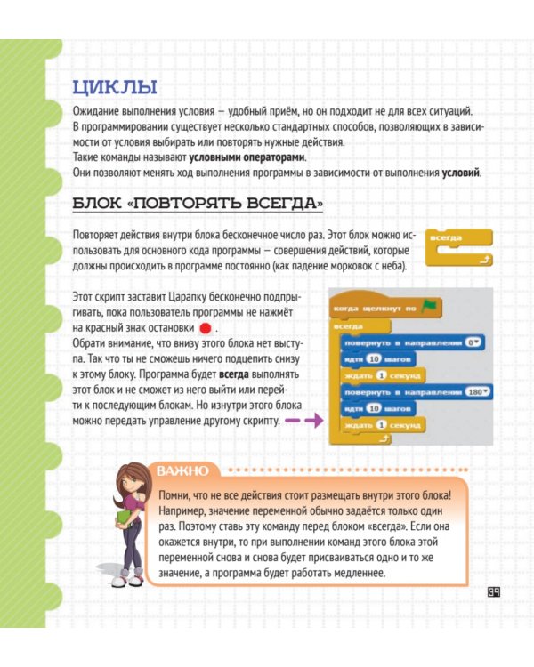 Программирование для детей. Мои первые программы на Scratch