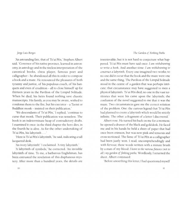 The Garden of Forking Paths